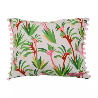 ANNABEL TRENDS Inflatable Beach Pillow – Kangaroo Paw Pink • $27.95