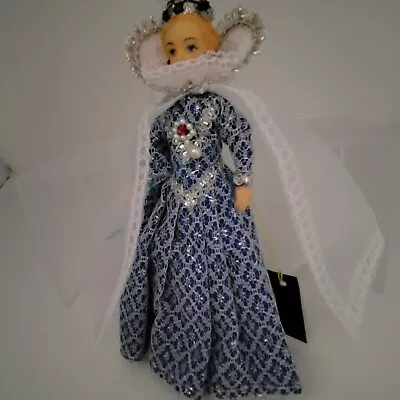 Vintage Rexard LTD Doll In Historical Costume Queen Elizabeth The First  • £14.46