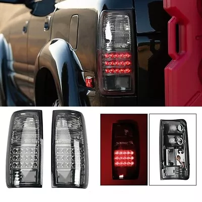 For Toyota Landcruiser 80 Series Smoke Black Pair Of LH+RH LED Tail Lights Lamp • $96.99