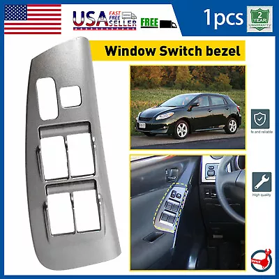 Bezel For Power Window Switch Fit For 2003-2008 Toyota Matrix NEW • $11.39