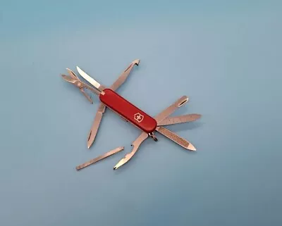 Victorinox Minichamp II 58MM Swiss Army Knife - Red - Folding Pocket Tools • $39.99