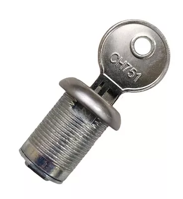 $10.95 • Buy Valterra 1 1/8 Compartment Hatch Door Key Cam Lock Replacement RV Camper Trailer