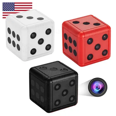 Mini Dice Camera Home Security Night Vision HD 1080P Motion Detection • $24.98