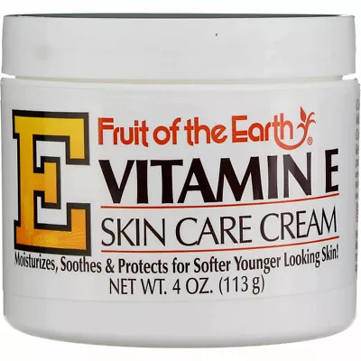 2 Pack Fruit Of The Earth Vitamin E Skin Care Cream 4 Oz • $13.41