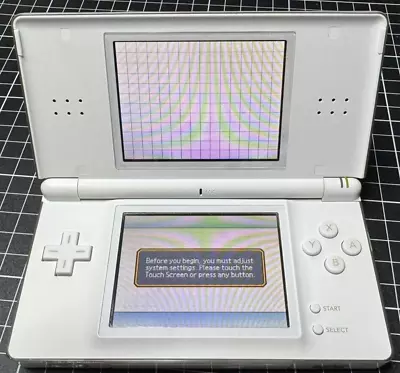 Nintendo DS Lite White Handheld System Working. • $70