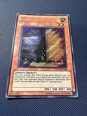 Maxx  C  - STOR-EN086 - Secret Rare - Unlimited NM - Yu-Go-Oh! • $40