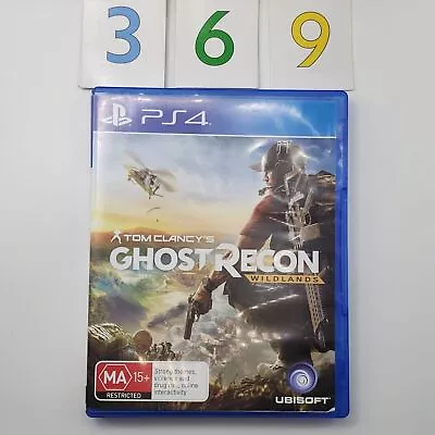 Tom Clancy's Ghost Recon Wildlands PS4 Playstation 4 Game Oz369 • $15.95