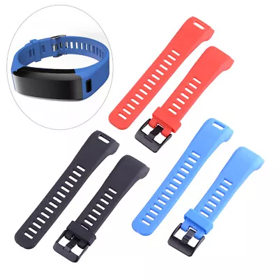 Replacement Soft TPE Bracelet Strap WristBand Band Fit For Garmin Vivosmart HR • $15.85