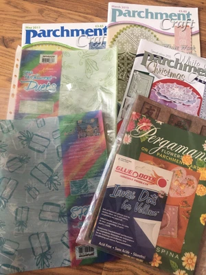 £3.99 • Buy Parchment Bundle - Includes 8 Sheets And Magazines - Ref AUG-11