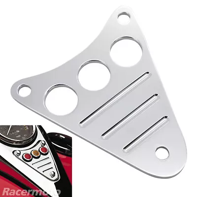 Chrome CNC Dash Plaque Cover Fr Kawasaki Vulcan 800 VN800 Custom Classic Drifter • $17.59