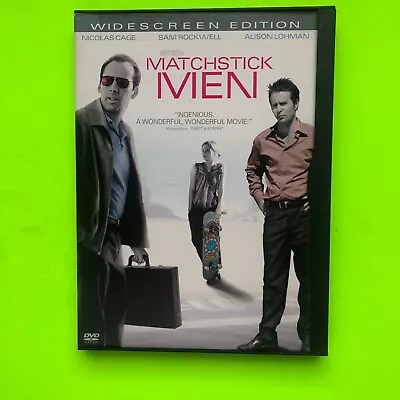 Matchstick Men (DVD 2004 Widescreen) • £3.71