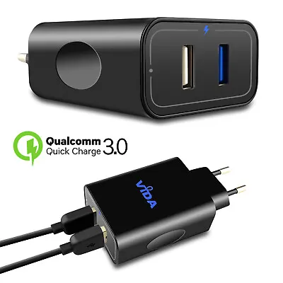 £16.95 • Buy Quick Charge 3.0 Multi Port Travel Charger EU European Plug For Charging Phone