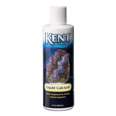  Kent Marine Concentrated Liquid Calcium Bottle 8 Fl Oz • £12.30