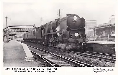 34013 OKEHAMPTON Chard Junction 1964 Pamlin Repro Photo Postcard M877 • £2.60