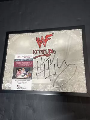 Vintage Wwf Attitude Autograph Mat Signed By Triple H HHH JSA DX Rare Wwe Wwf • $5000