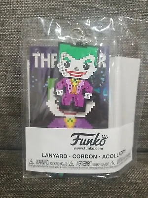 Funko Pop! - 8-bit Lanyard / Keychain The Joker 2017 Gamestop Exclusive New Seal • $12.99