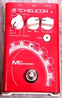 TC Helicon Mic Mechanic Vocal Effects Pedal - Sold AS-IS Untested • $18.50