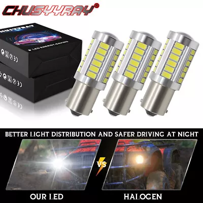 3 Super LED Bulbs For JOHN DEERE A G 50 60 70 TRACTOR 10 - 16 VOLT 9245B MOWER • $19.98