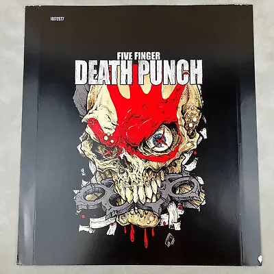Five Finger Death Punch Afterlife Band Hot Topic T-Shirt Store Display Poster • $34.99