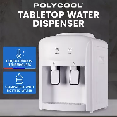 POLYCOOL Water Dispenser Benchtop Cooler Instant Hot & Cold Machine • $121