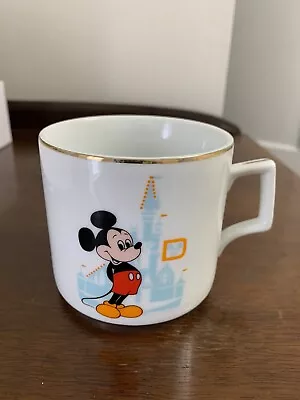 Vintage Mickey Mouse Coffee Mug 1980’s Walt Disney World Japan • $5.99