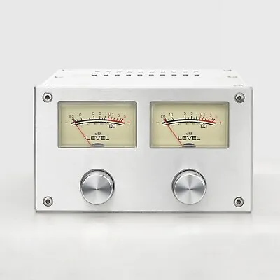 Aluminum Chassis DIY HiFi Preamplifier Shell With VU Meter Box W172 H100 D268 • $80