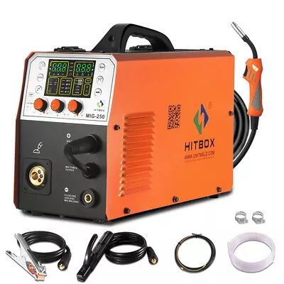 250A Aluminum MIG Welder 110V/220V MIG/Lift TIG/Stick 4 In 1 Welding Machine • $223.99