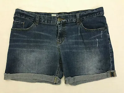 Mossimo Boyfriend Jean Shorts Cuffed Size 12 • $6.99