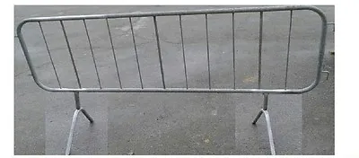 £15108.33 • Buy Pedestrian Barrier Triang Feet 200cm 60/180/300/600pc Crowd Security Fence 