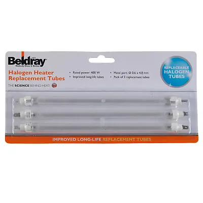 Beldray Halogen Bulbs For Beldray EH0197S Halogen Heater Pack Of 3 • £7.99