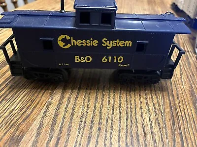 K-Line Chessie System B&O Caboose :K-6116 • $15.50