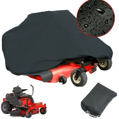 M~3XL Lawn Mower Cover Waterproof Garden Ride-On Tractor Cover Outdoor Protector • £12.99