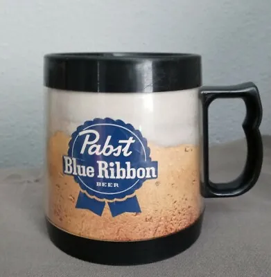 Vintage Thermo Serve Pabst Blue Ribbon Beer Collectible Tumbler Mug Cups  USA • $7