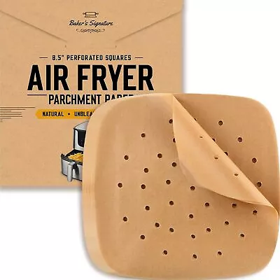 Baker's Signature Disposable Air Fryer Liners - 220 Pcs Unbleached 8.5 Inch...  • £20.19