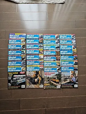 Model Railroader Magazine 1999-2005 Lot Of 28 Journals Lot 2 • $22