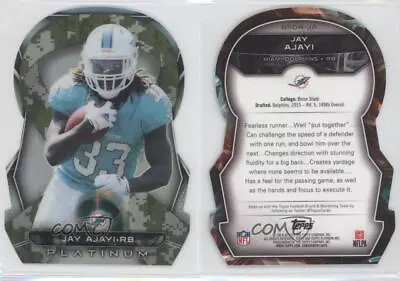 2015 Topps Platinum STS Die-Cut Ribbons Jay Ajayi #BSDR-JA Rookie RC • $2.84