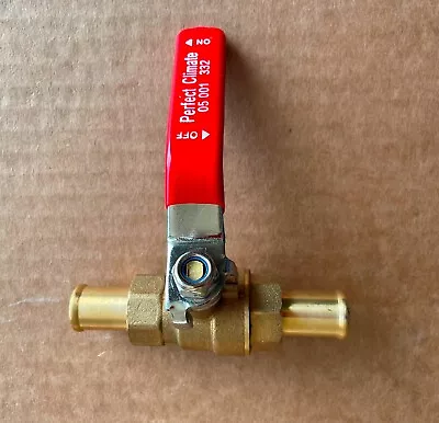 NEW Brass 5/8'' Ball Valve-Manual Shut Off Valve- 5/8  Inch-Water-Heater Hose • $16