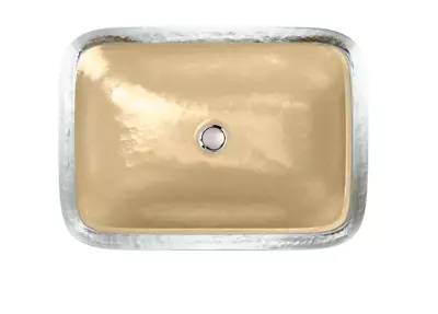 KOHLER INIA ARTIST EDITIONS  Glass Wading Pool Bathroom Sink - Opaque Sandlewood • $310