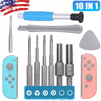 For Nintendo Switch NES N64 Joy-Con Wii Triwing Screwdriver Set Repair Tool Kit • $7.05