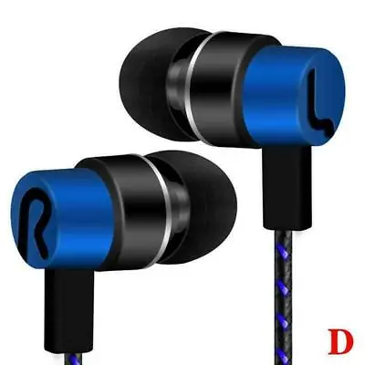 Universal 3.5mm In-Ear Earphone Super Bass Stereo Headphone Earbud Metal Hot  • $1.44