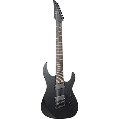 Legator Ninja N7FP 7-String Multi-Scale Guitar Ebony Fretboard Stealth Black • $749.99