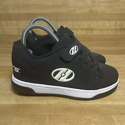 HEELYS Youth Size 5 DUAL Wheel X2 HOOK & LOOP FASTENER SKATE SHOES • £32.16