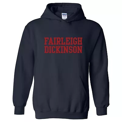 Fairleigh Dickinson Knights/Devils Basic Block Hooded Sweatshirt - Navy • $49.99