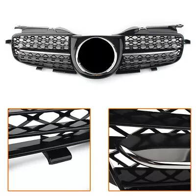 For Mercedes Benz R170 W170 AMG SLK Class 1998-2004 1X Black Front Upper Grill • $121.68