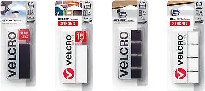 VELCRO ALFA-LOK Fasteners Heavy Duty Snap-Locking Hook & Loop Adhesive Tape • $16.29