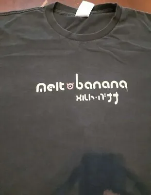 Melt-Banana T-Shirt L Rare 07 Tool Melvins Fantomas Merzbow Boris Boredoms Ruins • $70.07