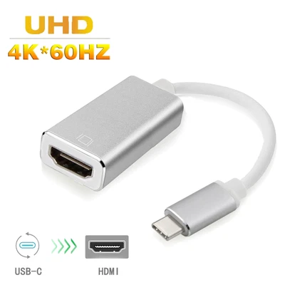 $39.99 • Buy USB 3.1 Type C To HDMI/VGA Adapter Cable 4K@60Hz For 2016 Macbook Pro Chromebook