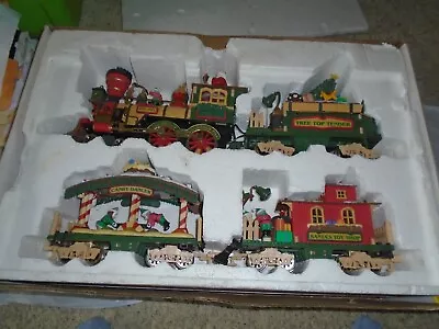 1996 New Bright Holiday Express  G Scale Christmas Train Set • $180