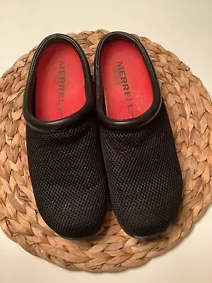 Merrell Breeze Women’s Size 10 Black With Red Lining  Casual Slide • $25