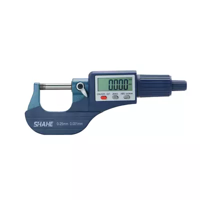 Digital Outside Micrometer 0-25Mm /0-1 Metric & Inch 0.00005  (0.001Mm) Resolu • $47.74